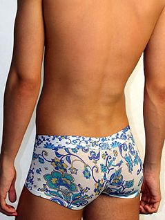 Мужские разноцветные трусы хипсы Doreanse Flowers 1828c02
