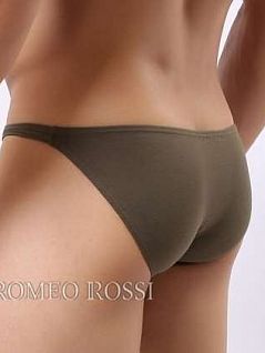 Мужские брифы модной модели цвета хакки ROMEO ROSSI R2001-14 распродажа