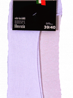 Мужской комплект следков 12 пар белого цвета Best Calze 6152 белый (bianco)