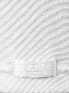 Модная мужская футболка из хлопка белого цвета JOCKEY 24001812 Premium Cotton Stretch (муж.) Белый