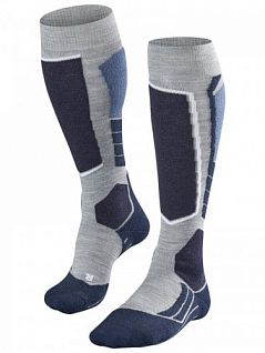 Спортивные носки из прочных материалов Falke 16524 SK2 Wool (муж.) Серый 3539