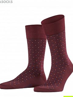 Удобные хлопковые носки Falke 13344 Sens Jabot SO Бордовый