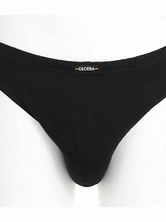 Трусы-слипы из эластичного хлопкового полотна (5шт) CECEBA FG001818/3XL Черный
