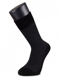 Мужские носки с добавлением лайкры LT23338 Sis черный (набор из 3х штук)