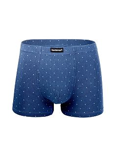Комфортные боксеры с анатомическим гульфиком Gentlemen DT8028гсТм Синий