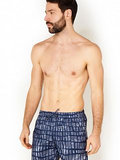 Разноцветные пляжные шорты с принтом "абстракция" Emporio Armani 2117400п440армани Многоцветный 65435