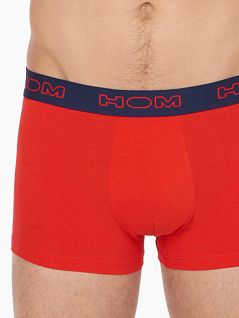 Яркие боксеры из микрофибры красного цвета HOM 40c1124cV001c1