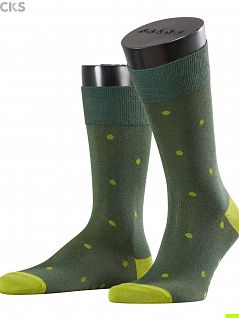 Мужские носки с усиленной пяткой FALKE 13269 Juggle SO Зеленый