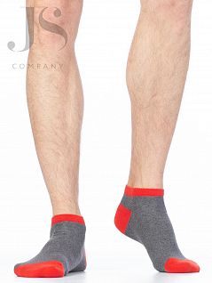 Укороченные мужские носки из хлопка с эластаном Golden Lady JSMSS 002 ( MS1C-002 ) (5 пар) red gul