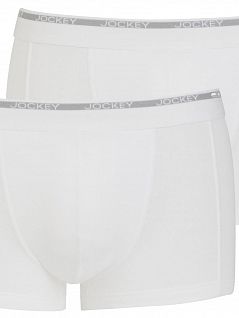 Комплект боксеров на широкой резинке Jockey 18502922 (муж.) (2шт.) Белый 1