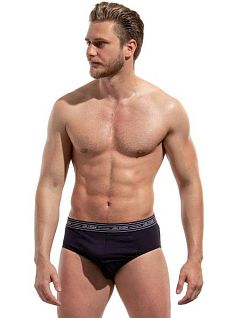 Эластичные брифы анатомического кроя JOLIDON DT282блнТм Dark_blue