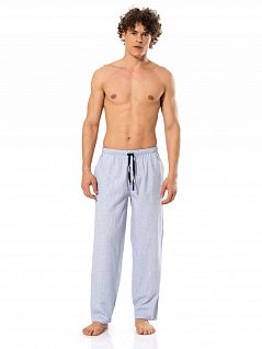 Брюки из 100% хлопка Cacharel LT2176 Cacharel светло-синий