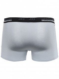 Классические мужские трусы боксеры из мягкого трикотажа серого цвета Jolidon SIN177MM grey (серый)
