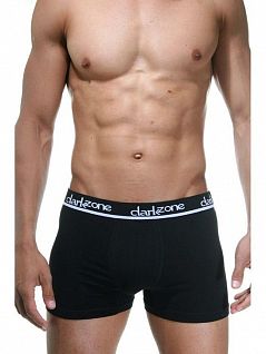 Классические боксеры из хлопка черного цвета DARKZON RTDZN2301 распродажа