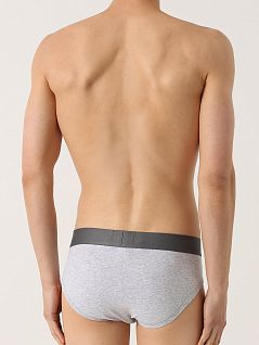 Мужские брифы из дышащего материала EMPORIO ARMANI 111285цц729армани Серый 48