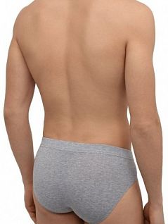 Легкие брифы из тонкого шелковистого модала светло-серого цвета Ermenegildo Zegna N3L611390c052
