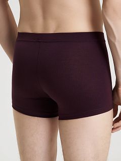 Комфортные боксеры из лиоцела бордового цвета Hanro 402678c00zq