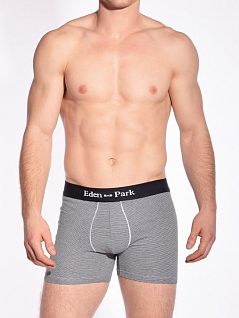 Облегающие боксеры на комфортной посадке синего цвета Eden park FM-E644F32-039