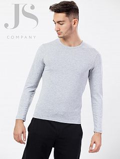 Эластичная футболка из хлопка Oxouno JSOXO 0750 KULIR 02 Classic U-вырез белый