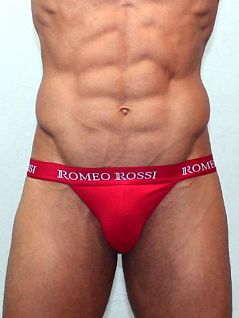 Красные мужские трусы танга Romeo Rossi Tanga R3001-8