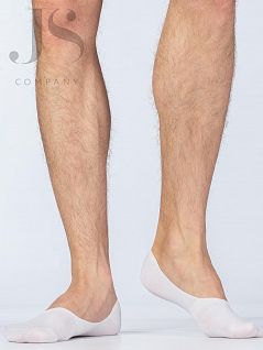 Тонкие летние подследники из мягкого хлопка Omsa JSACTIVE 101 (5 пар) bianco