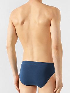 Брифы из из тонкого стрейчевого микромодала ERMENEGILDO ZEGNA н3л610850ез Синий