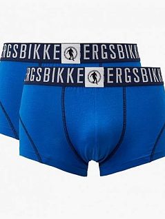 Набор боксеров анатомического кроя синего цвета (2шт) Bikkembergs BKK1UTR06BIcBlue