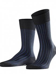 Носки с тонкой сетчатой структурой Falke 14648 Shadow SO (муж.) Черный 3003