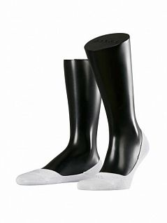 Комфортные мужские подследники из хлопка белого цвета Falke 13250 F. Cool 24/7 IN (муж.) Белый 2000