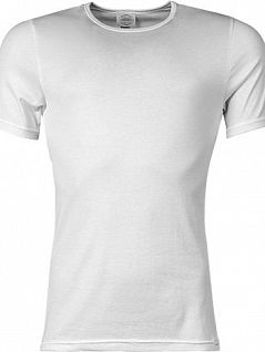 Стильная удобная мужская футболка белого цвета JOCKEY 24001812 Premium Cotton Stretch