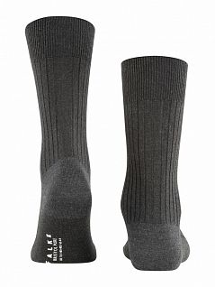 Носки из легкой шерсти мериноса FALKE 14415 Bristol (муж.) Темный-серый (3080)