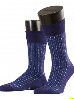Мужские носки из шерсти Falke 13345 Sens.Speckl. SO Фиолетовый