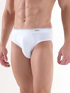 Классические мужские трусы брифы белого цвета BlackSpade TENDER COTTON b9232 White распродажа