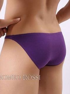 Брифы мужские эротические фиолетового цвета ROMEO ROSSI R2001-5