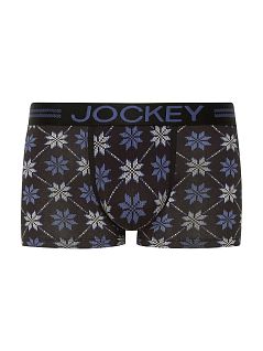 Облегающие боксеры из шелковистой ткани голубого цвета Jockey 1920232c407