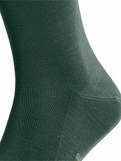 Хлопковые носки с нескользящей подошвой внутри FALKE 14662 Tiago SO (муж.) Зеленый (7441)