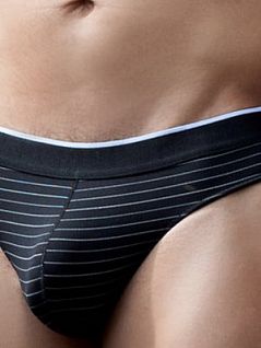 Мужские стринги черно-белые Doreanse Sexy 1386c01
