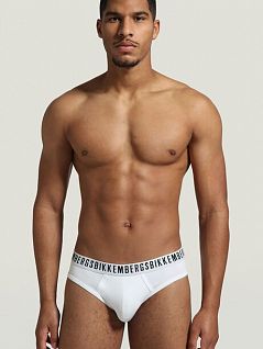 Набор брифов на комфортной посадке (2шт) Bikkembergs BKK1USP02cWhite