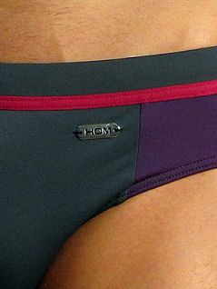 Плавки из нежной микрофибры серого цвета HOM 07284cZ9c2