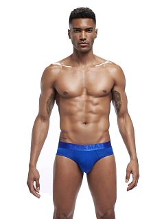Шелковистые брифы из модала синего цвета JOCKMAIL RTJM2034-9