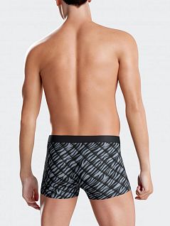 Стильные боксеры с фантазийным принтом серого цвета I AM WHAT I WEAR FM-1221M97-GN050