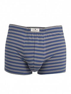 Полосатые боксеры на на комфортной посадке синего цвета Tom Tailor RT70322/5615 622