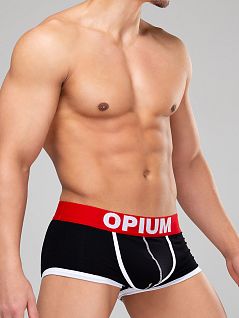 Анатомические брифы на слегка заниженной посадке Opium VOOpium_R-139 Черный Черный
