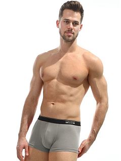 Эластичные боксеры из хлопка и эластана Jolidon DT285блнТм Grey