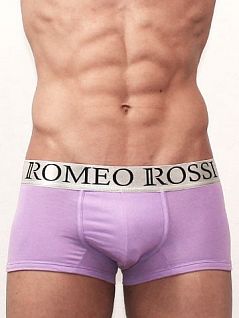 Нежные фиолетовые мужские трусы с модным поясом Romeo Rossi Heaps R00007 распродажа