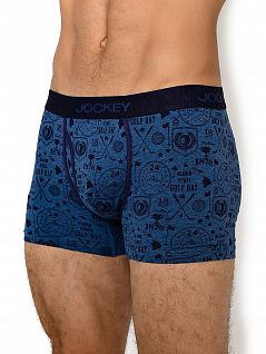 Трусы из тонкого трикотажа Jockey 192177H (муж.) Синий