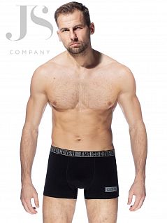 Боксеры с асимметричной нашивкой с надписью "Coveri" Enrico Coveri JSEB 1681 boxer nero