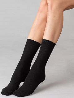 Комфортные носки унисекс с анатомической формой стопы OMSA JSACTIVE 116 (5 пар) nero