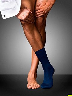 Комфортные носки из шерсти Falke 14451 №6 wool/silk Синий