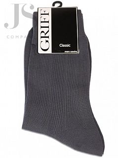 Эластичные носки из хлопка и полиамида в полоску Griff JSA41 CLASSIC полоска (5 пар) grigio scuro gul